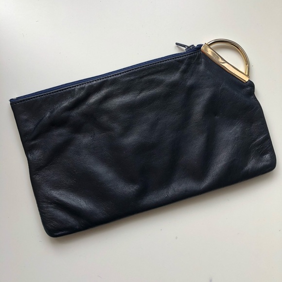 RARE Vintage Dior 70s Leather Clutch / Pouch - Picture 3 of 3